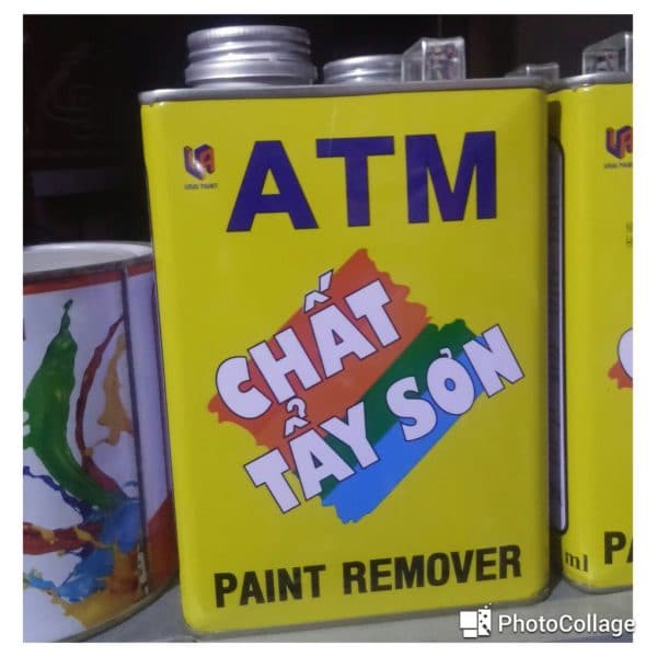 ATM hoá chất tẩy sơn trên nền nhà thông dụng