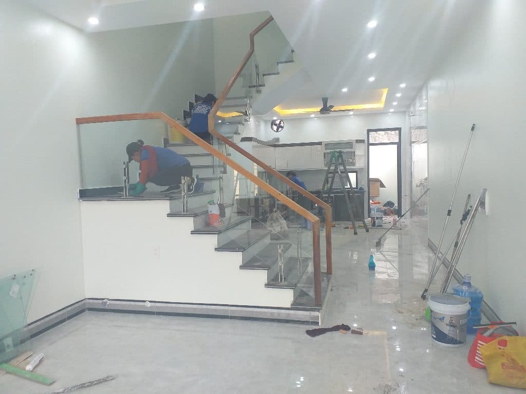 Cách dọn vệ sinh nhà mới xây xong