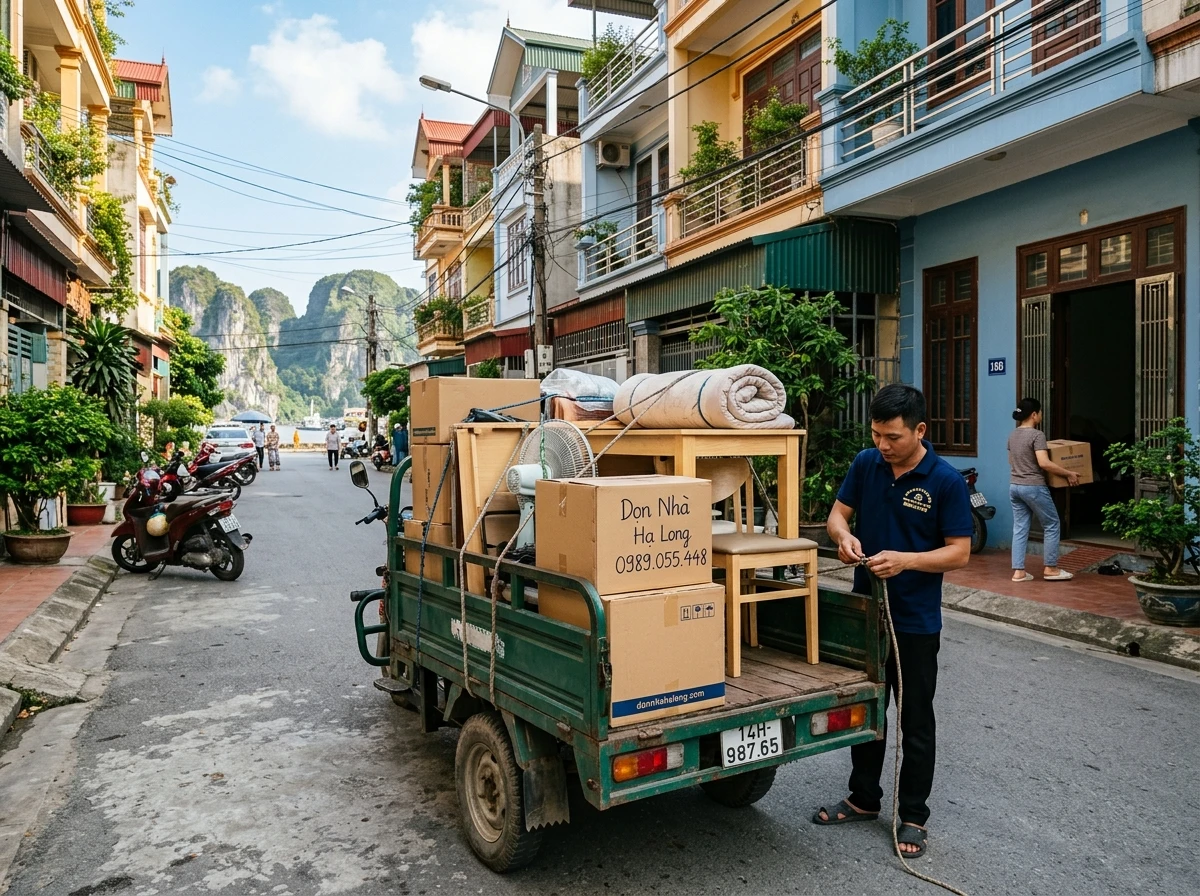 Xe ba gác chuyển nhà