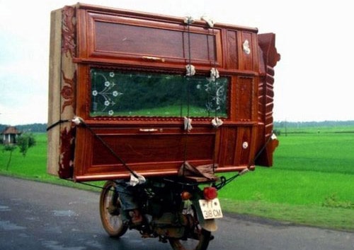 Xe máy chuyển nhà