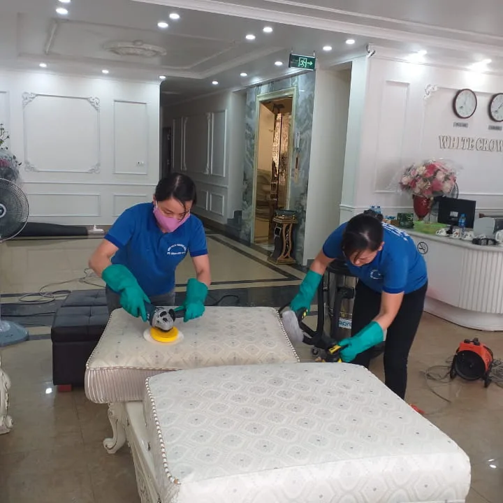 Giặt ghế sofa vải, nỉ tại Cẩm Phả