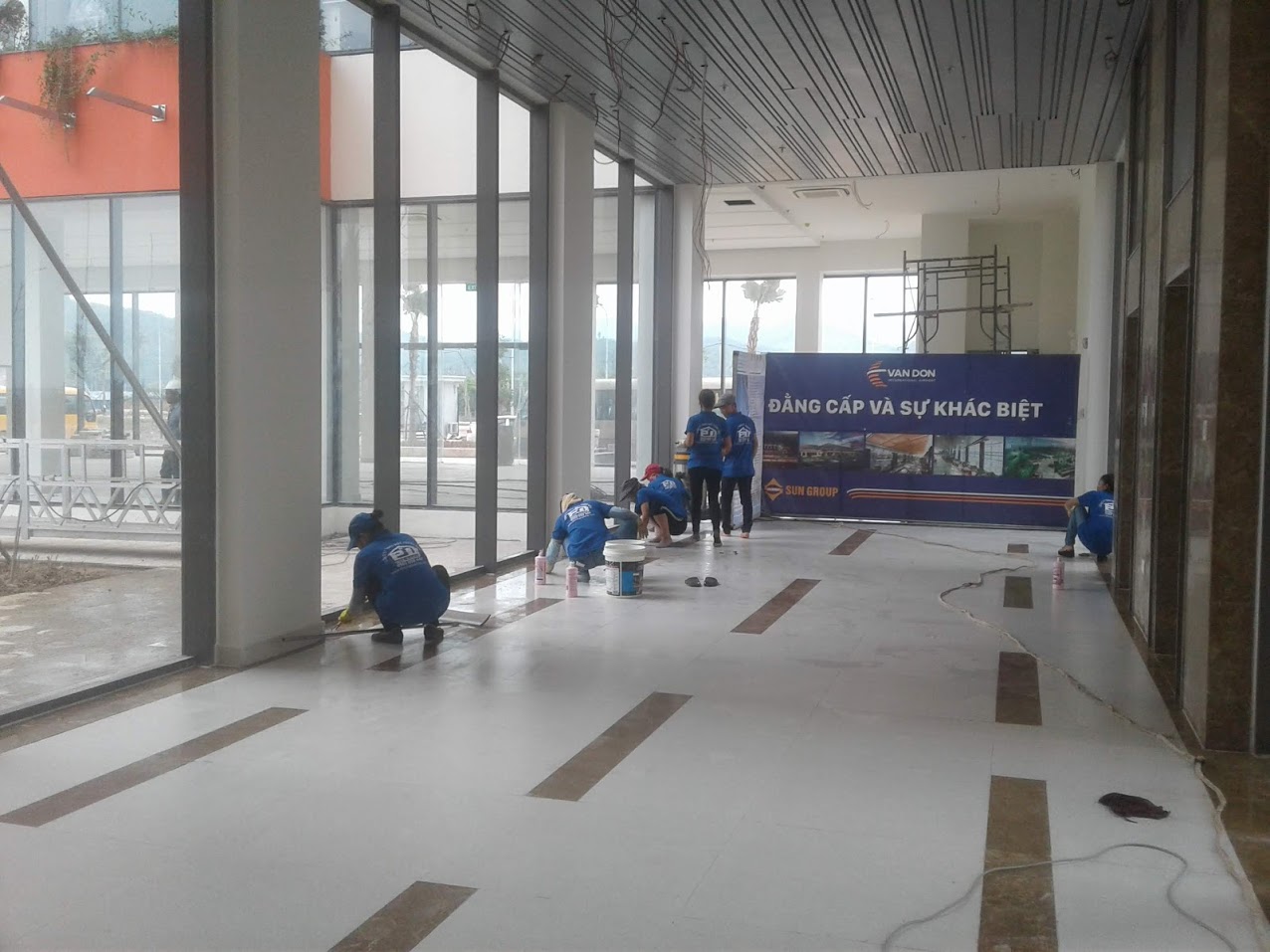 Vệ sinh sau xây dựng 