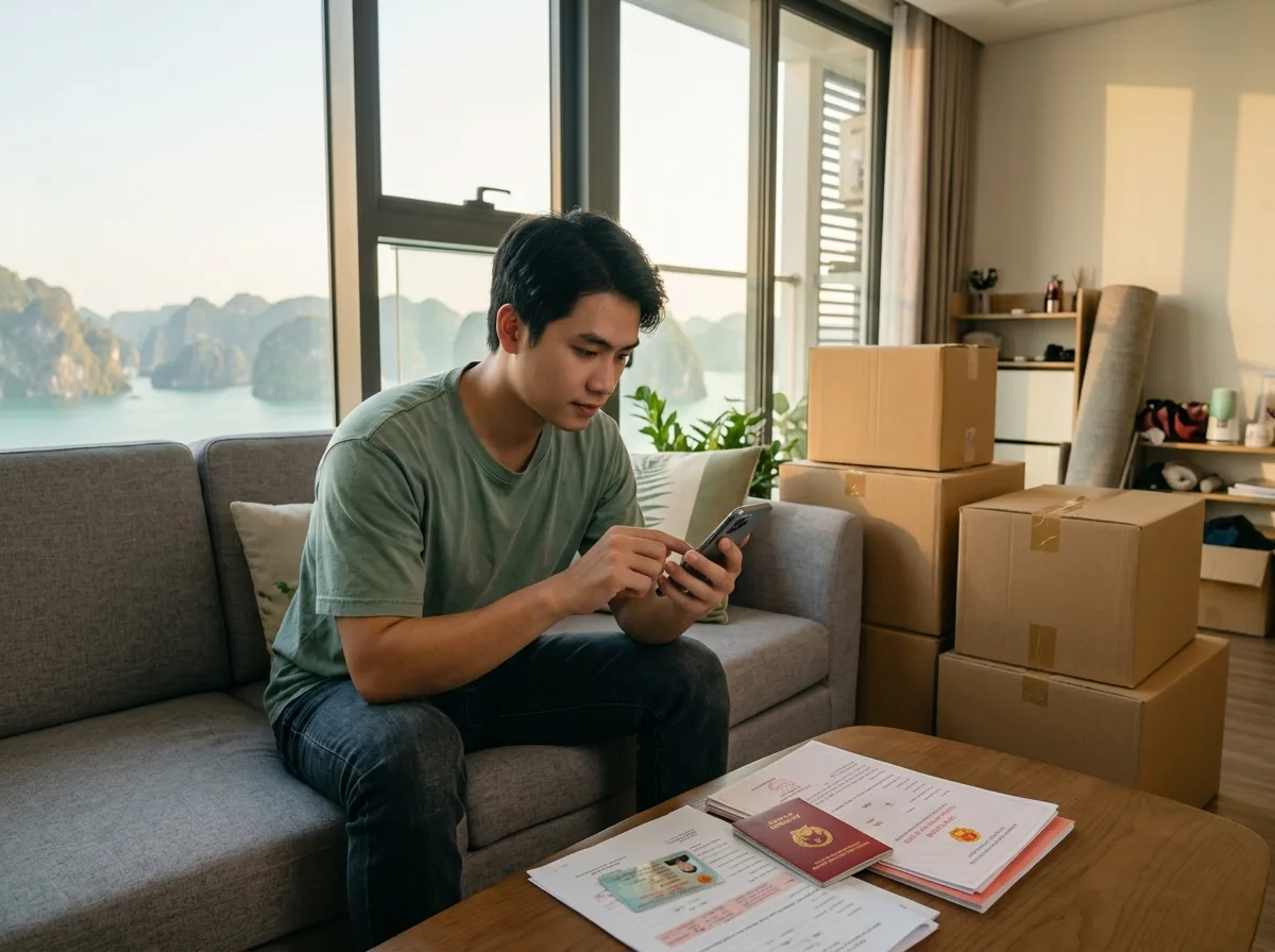 Đăng ký cư trú online trên ứng dụng VNeID sau khi chuyển nhà